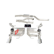 VALVED EXHAUST CATBACK MUFFLERS for Jaguar F-Pace X761 2.0T