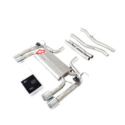 VALVED EXHAUST CATBACK MUFFLERS for Jaguar F-Type X152 Facelift 3.0T