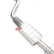 VALVED EXHAUST CATBACK MUFFLERS for Jaguar XFL X260 2.0T