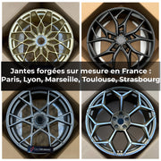 JANTES FORGÉES SUR MESURE EN FRANCE : PARIS, LYON, MARSEILLE, TOULOUSE, STRASBOURG