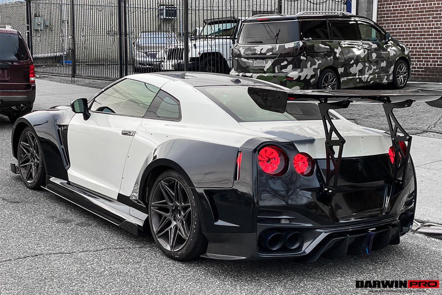 Carbon Fiber Full Wide Body Kit for 2008-2020 Nissan GTR R35 CBA/DBA/EBA BKSSII Style