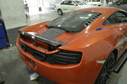 DRY CARBON REAR SPOILER for MCLAREN MP4-12C 2011 - 2014