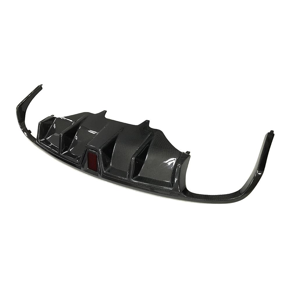 CARBON REAR DIFFUSER with LED for PORSCHE MACAN 95B.1 2015 - 2018