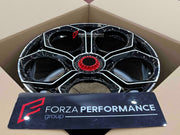 CENTERLOCK STYLE 20 21 INCH FORGED WHEELS RIMS FOR LAMBORGHINI AVENTADOR LP700 LP720 LP740 | COUNTACH