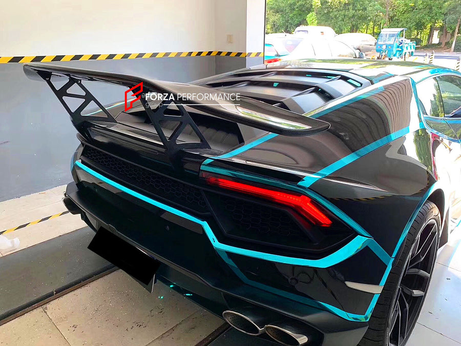 Buy Now Carbon Fiber Rear Wing Spoiler for Lamborghini Huracan LP580 LP610 Coupe 2-Door 2014-2018 and upgrade car parts from SIR Tuning at the Best Price. Headlights, Tail lights, Bodykits, Navigations, body kit and more - Fast & Free Shipping within Europe, US & Worldwide.