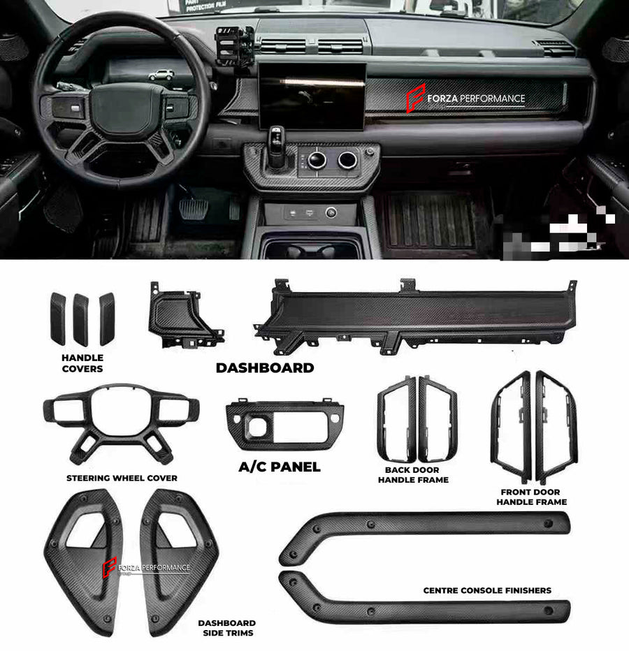 Buy Now LAND ROVER DEFENDER L663 2020+ INTERIOR PARTS and upgrade car parts from SIR Tuning at the Best Price. Headlights, Tail lights, Bodykits, Navigations, body kit and more - Fast & Free Shipping within Europe, US & Worldwide.