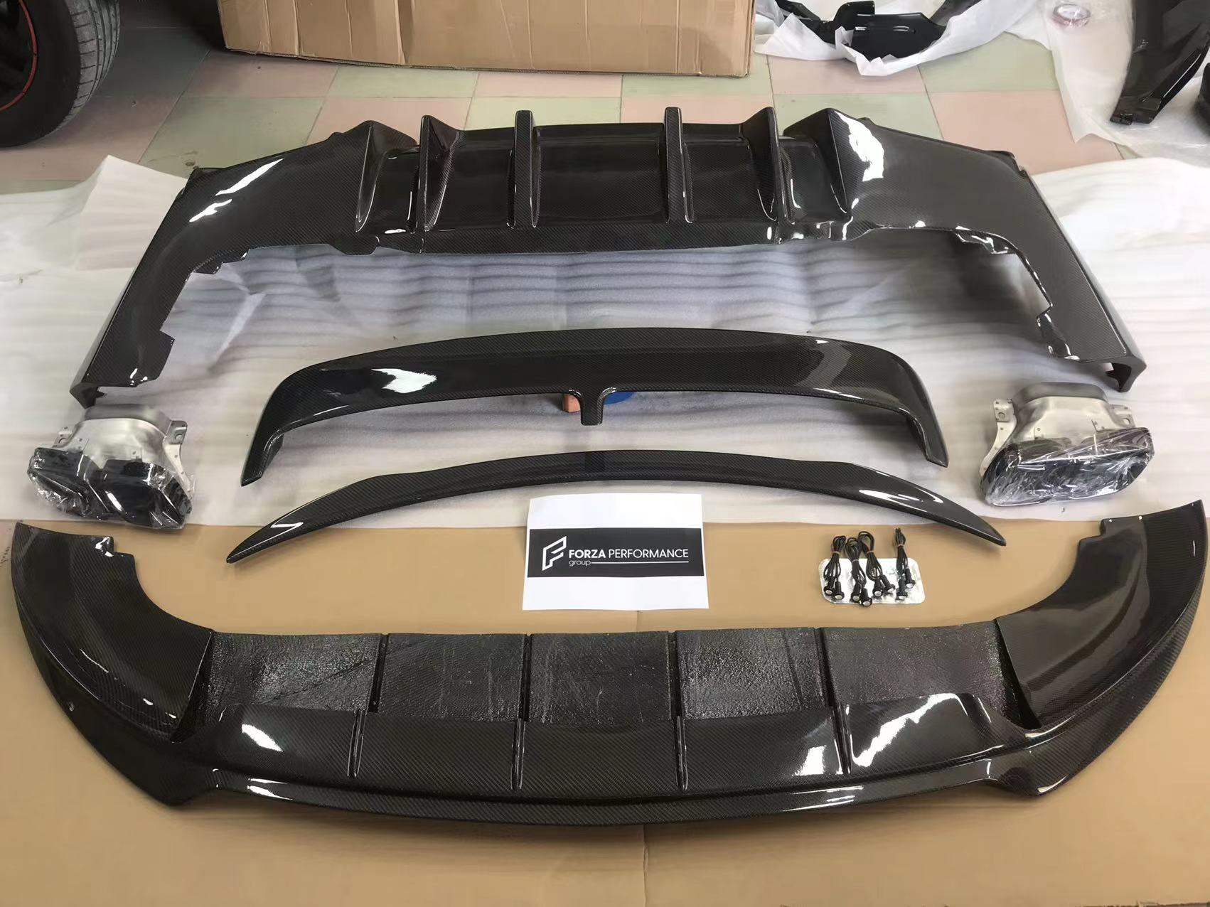 L CARBON BODY KIT FOR MERCEDES BENZ GLE COUPE W167 C167 2020