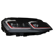 LED Headlights Bi-xenon Look suitable for VW Golf 7 VII (2012-2017) Facelift G7.5 GTI Design with Sequential Dynamic Turning 