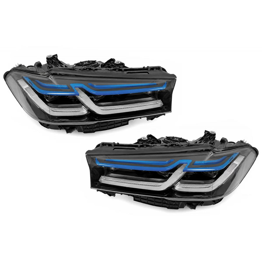 LED Headlights suitable for BMW 5 Series G30 Sedan G31 Touring (2020-up) LCI Design – product image 1
