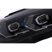 LED Headlights suitable for BMW X5 F15 (2013-2018) Conversion to G05 Design Black – product image 3