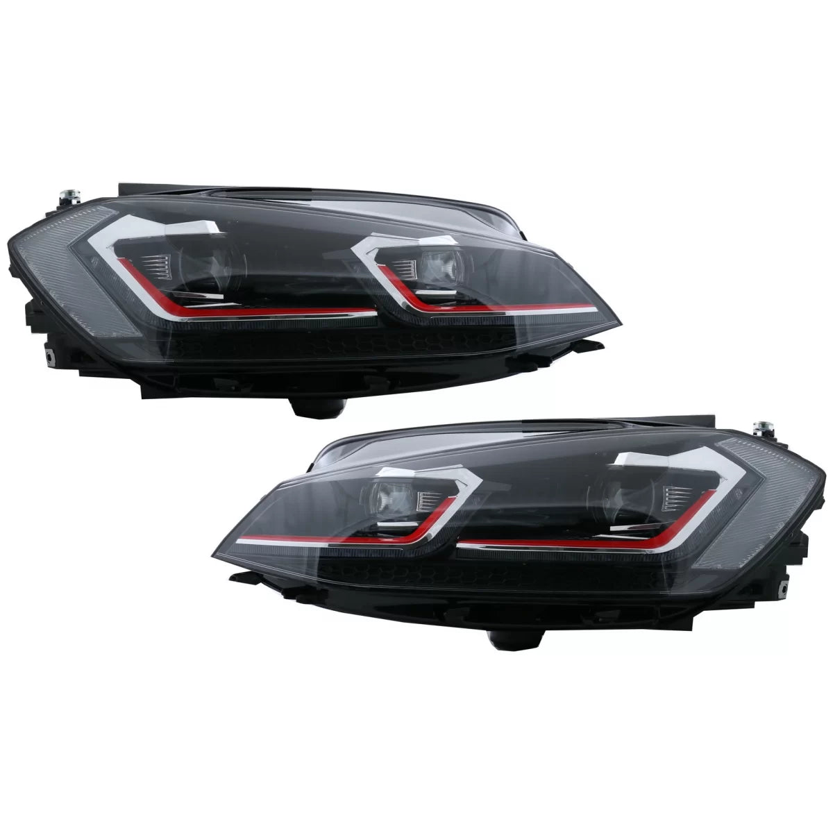 LED Headlights suitable for VW Golf 7.5 VII (2017-Up) GTI Look with Sequential Dynamic Turning Lights – product image 1