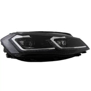 LED Headlights suitable for VW Golf 7.5 VII Facelift (2017-up) with Sequential Dynamic Turning Lights – product image 2
