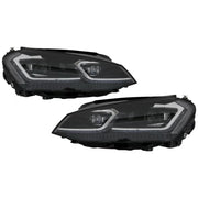 LED Headlights suitable for VW Golf 7 VII (2012-2017) Facelift G7.5 R Line Design with Sequential Dynamic Turning Lights – pr