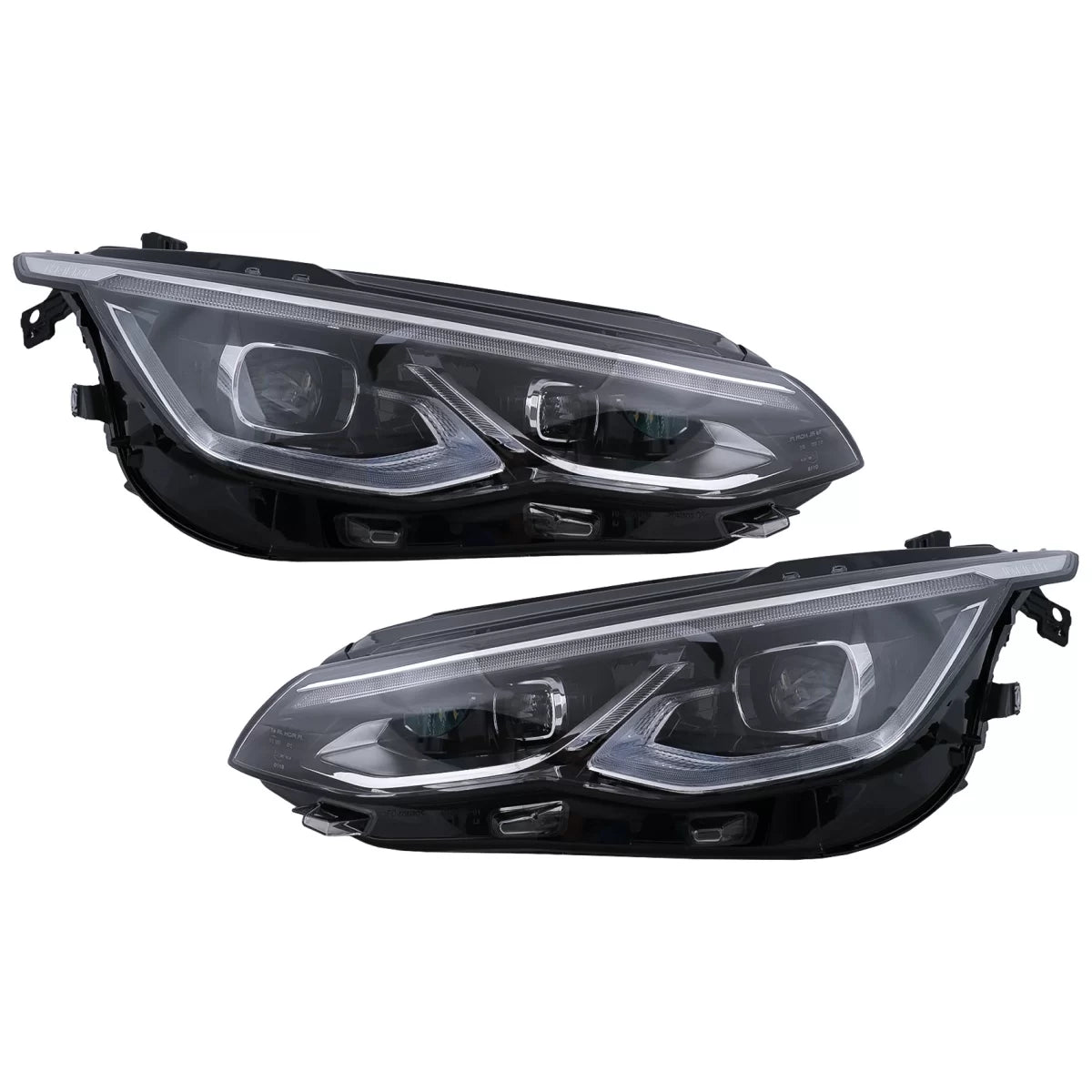 LED Headlights suitable for VW Golf 8 VII (2020-2024) with Dynamic Turning Lights – product image 1