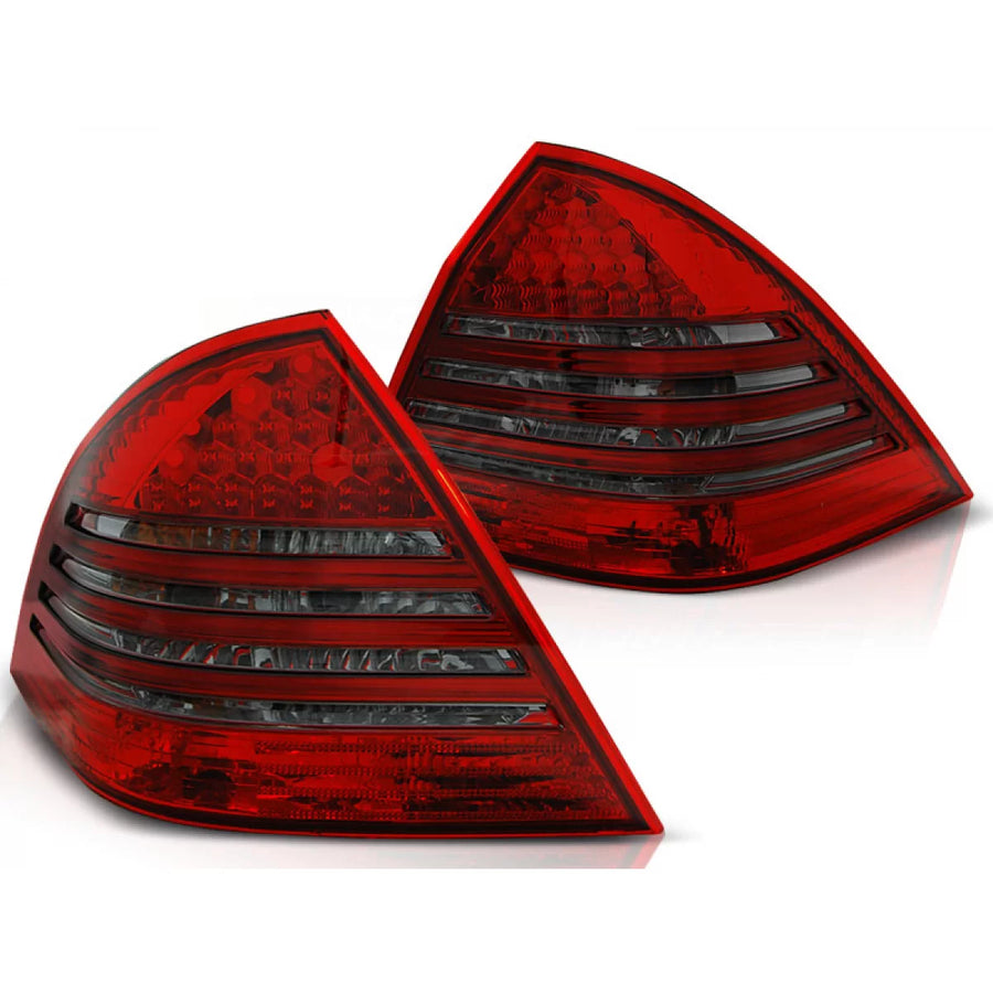 LED TAIL LIGHTS RED SMOKE fits MERCEDES C-KLASA W203 SEDAN 00-04 – product image 1