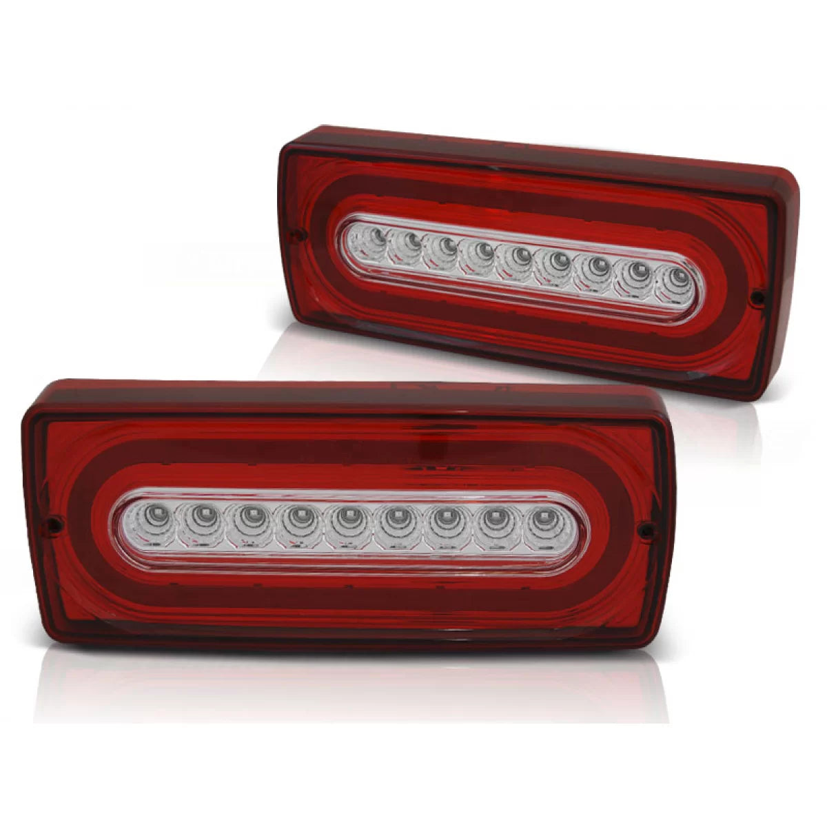 LED TAIL LIGHTS RED WHITE fits MERCEDES W463 G-KLASA 90-12 – product image 1