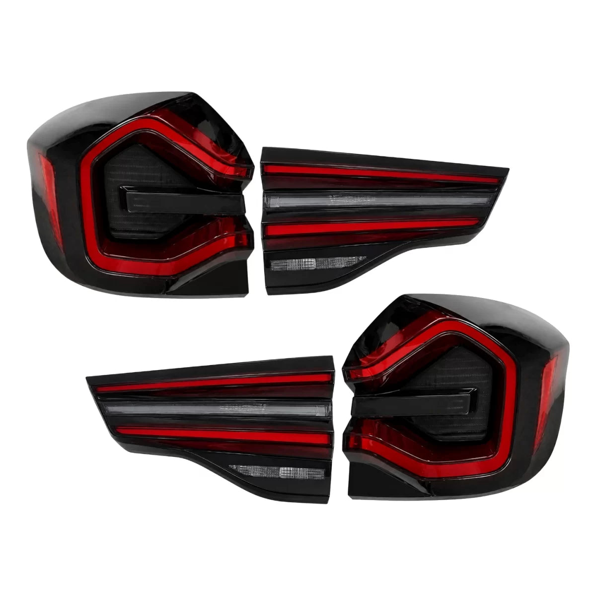 LED Taillights suitable for BMW X3 G01 (2017-2020) Upgrade to LCI Design – product image 1