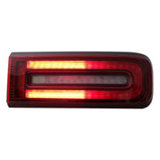 LED Taillights Light Bar suitable for Mercedes G-Class W463 Facelift (2018-2022) Dynamic Sequential Turning Lights Red Smoke 
