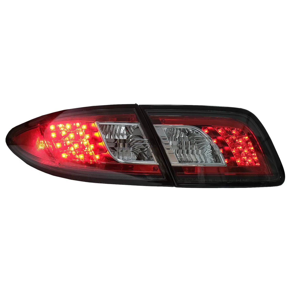 LED Taillights suitable for Mazda 6 Sedan GG1 (08.2002-08.2007) Black – product image 1