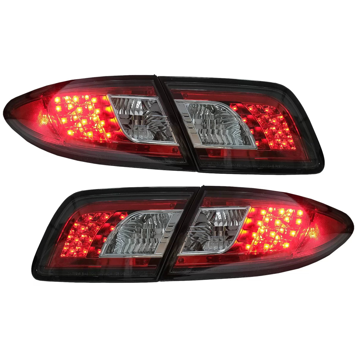 LED Taillights suitable for Mazda 6 Sedan GG1 (08.2002-08.2007) Black – product image 1