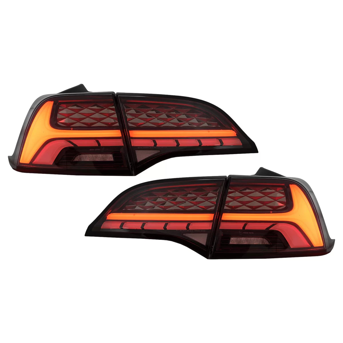 LED Taillights suitable for Tesla Model 3 (2017-2022) Model Y (2020-2022) with Dynamic Turning Lights – product image 1
