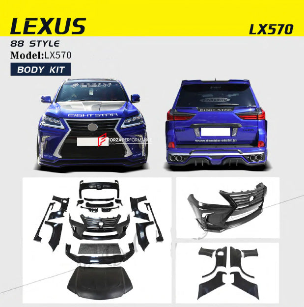 Buy Now BODY KIT for LEXUS LX570 2015 - 2023 and upgrade car parts from SIR Tuning at the Best Price. Headlights, Tail lights, Bodykits, Navigations, body kit and more - Fast & Free Shipping within Europe, US & Worldwide.