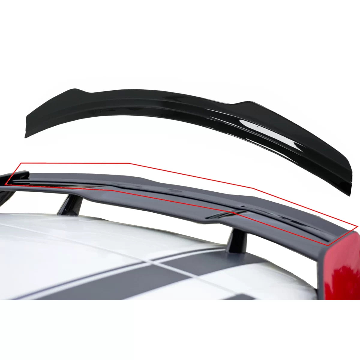 Lip Extension Roof Spoiler suitable for Mercedes A-Class W176 (2012-2018) W177 (2018-Up) GLA SUV X156 (2014-2019) H247 (2020-