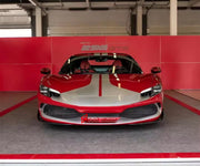 DRY CARBON FRONT LIP for FERRARI 296 GTS GTB 2022+ | OEM STYLE