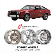 CUSTOM CLASSIC VINTAGE RESTOMOD RETRO OLD SCHOOL FORGED WHEELS RIMS for AMC SPIRIT AMX 1979 - 1980