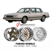 CUSTOM CLASSIC VINTAGE RESTOMOD RETRO OLD SCHOOL FORGED WHEELS RIMS for BUICK SOMERSET 1986 - 1988