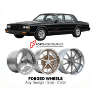 CUSTOM CLASSIC VINTAGE RESTOMOD RETRO OLD SCHOOL FORGED WHEELS RIMS for CHEVROLET IMPALA SS 1986 - 1990