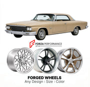 CUSTOM CLASSIC VINTAGE RESTOMOD RETRO OLD SCHOOL FORGED WHEELS RIMS for CHRYSLER 300H 1962 - 1962
