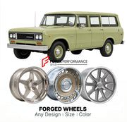 CUSTOM CLASSIC VINTAGE RESTOMOD RETRO OLD SCHOOL FORGED WHEELS RIMS for INTERNATIONAL HARVESTER 1000D 1969