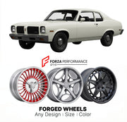 CUSTOM CLASSIC VINTAGE RESTOMOD RETRO OLD SCHOOL FORGED WHEELS RIMS for OLDSMOBILE OMEGA 1973 - 1984