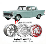 CUSTOM CLASSIC VINTAGE RESTOMOD RETRO OLD SCHOOL FORGED WHEELS RIMS for STUDEBAKER CHAMPION 1958 - 1958