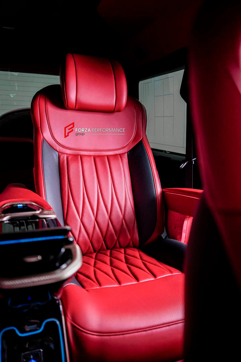 Buy Now LUXURY VIP INTERIOR PREMIUM SEATS FOR MERCEDES BENZ G CLASS W465 W464 W463A W463 G350 G400 G450 G500 G550 2002+ and upgrade car parts from SIR Tuning at the Best Price. Headlights, Tail lights, Bodykits, Navigations, body kit and more - Fast & Free Shipping within Europe, US & Worldwide.