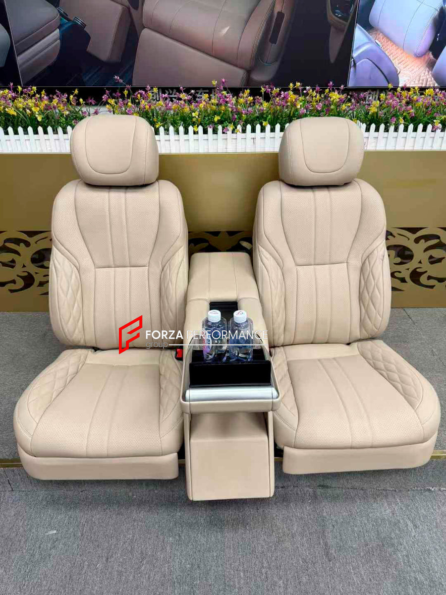 Buy Now LUXURY VIP SEATS SET for LEXUS LX600 and upgrade car parts from SIR Tuning at the Best Price. Headlights, Tail lights, Bodykits, Navigations, body kit and more - Fast & Free Shipping within Europe, US & Worldwide.