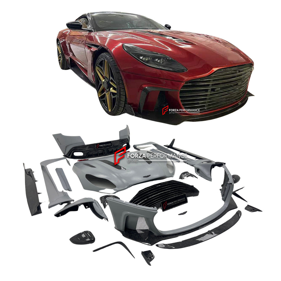 Buy Now DRY CARBON BODY KIT for ASTON MARTIN DB11 2016 - 2023 and upgrade car parts from SIR Tuning at the Best Price. Headlights, Tail lights, Bodykits, Navigations, body kit and more - Fast & Free Shipping within Europe, US & Worldwide.