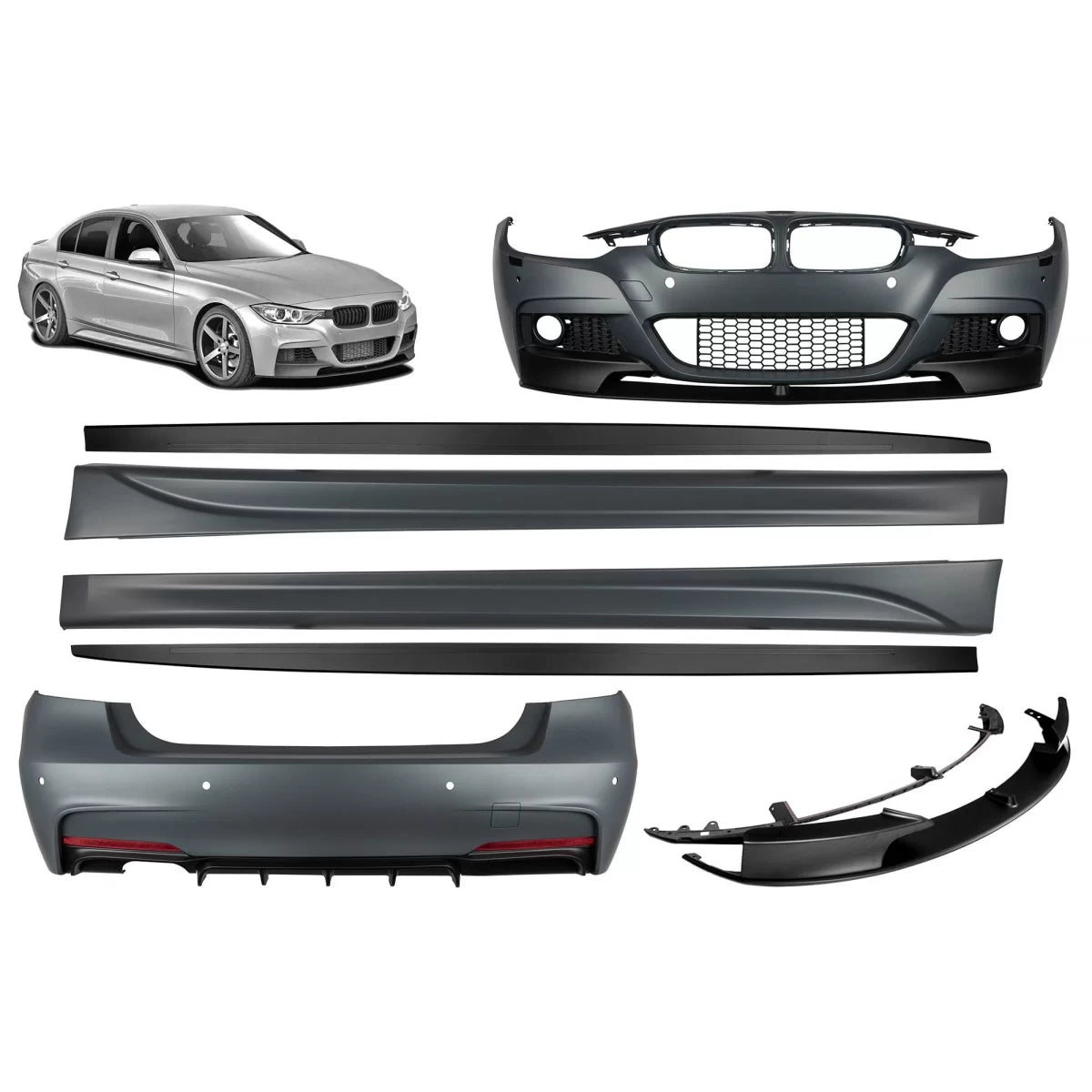 M Performance Design Design package suitable for BMW 3 Series F30 sedan 2011-2019 – product image 1