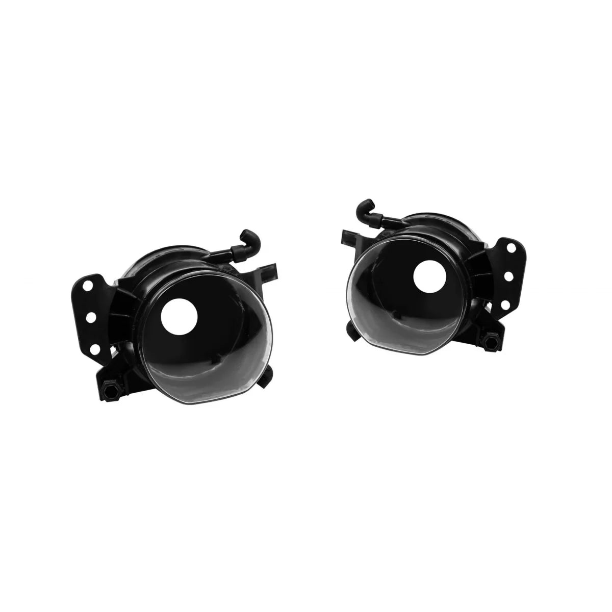 M technik/M3 type fog light kit suitable for BMW 3 Series E90/E91 2005-2011 chrome, left + right – product image 1