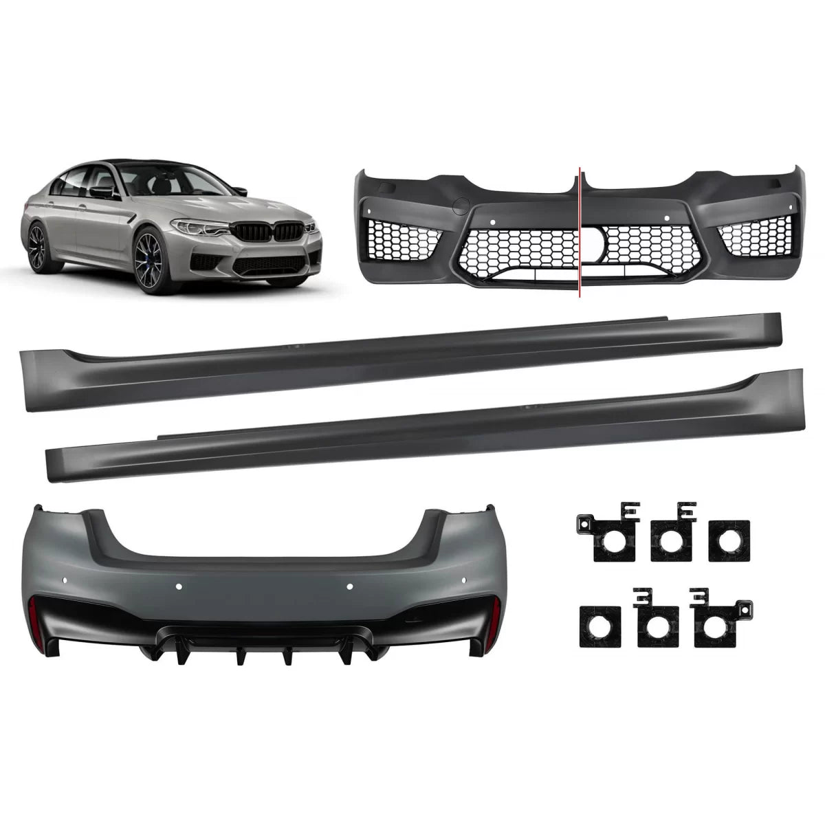M5 package suitable for BMW 5 Series G30 after 2017 – product image 1