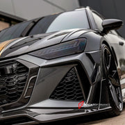 DRY CARBON BODY KIT WITH EXHAUST SYSTEM for AUDI RS6 C8 2019 - 2023