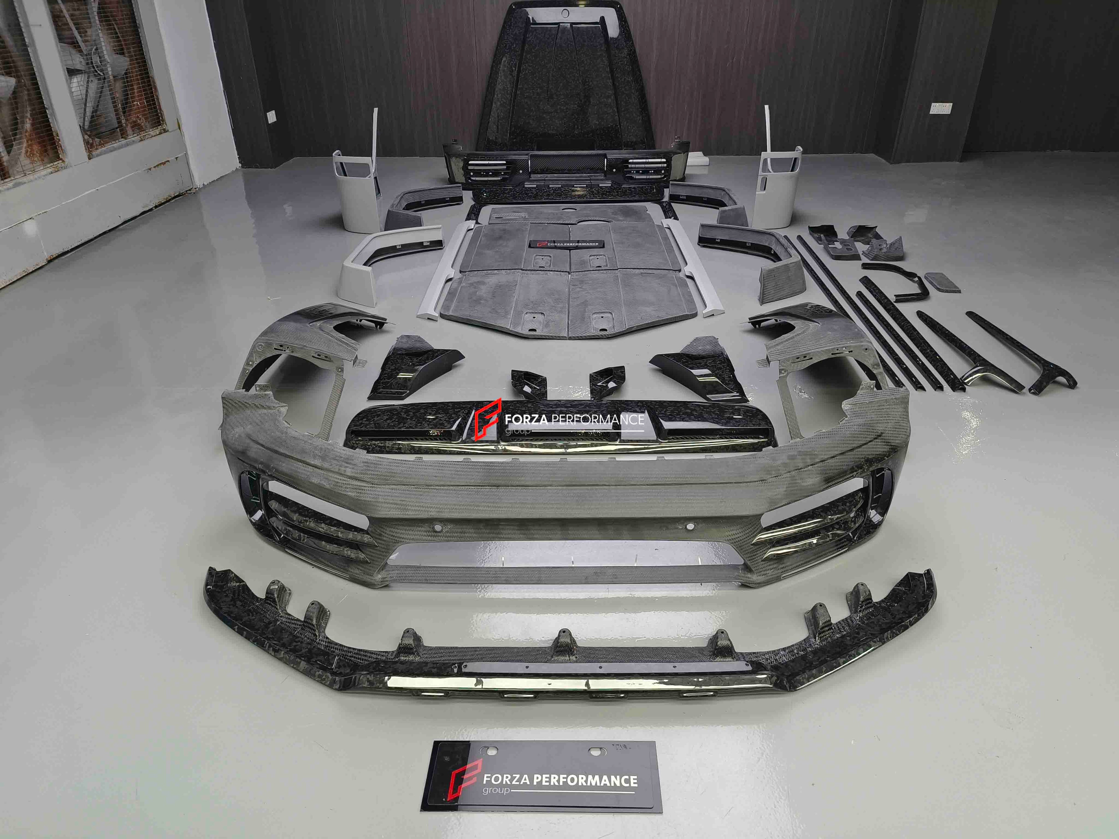 DRY CARBON FIBER WIDE BODY KIT for MERCEDES-BENZ G-CLASS W463A W464 G63 2018+