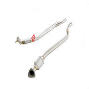 Exhaust downpipe For Maserati GranTurismo 4.2T