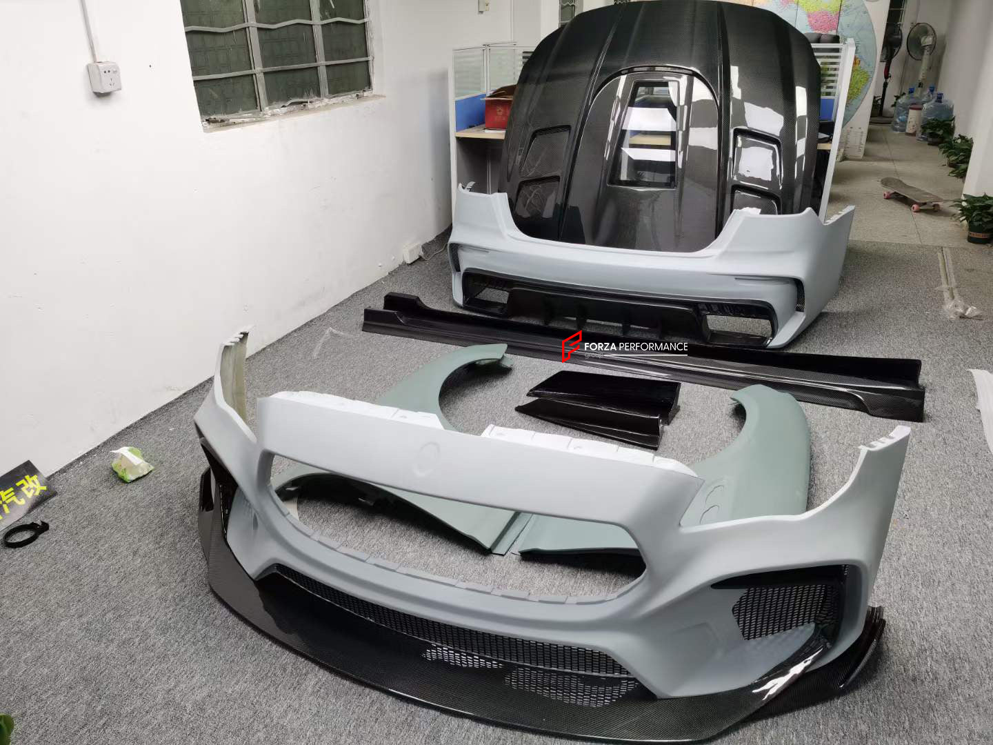 CARBON BODY KIT FOR MASERATI QUATTROPORTE 2013+