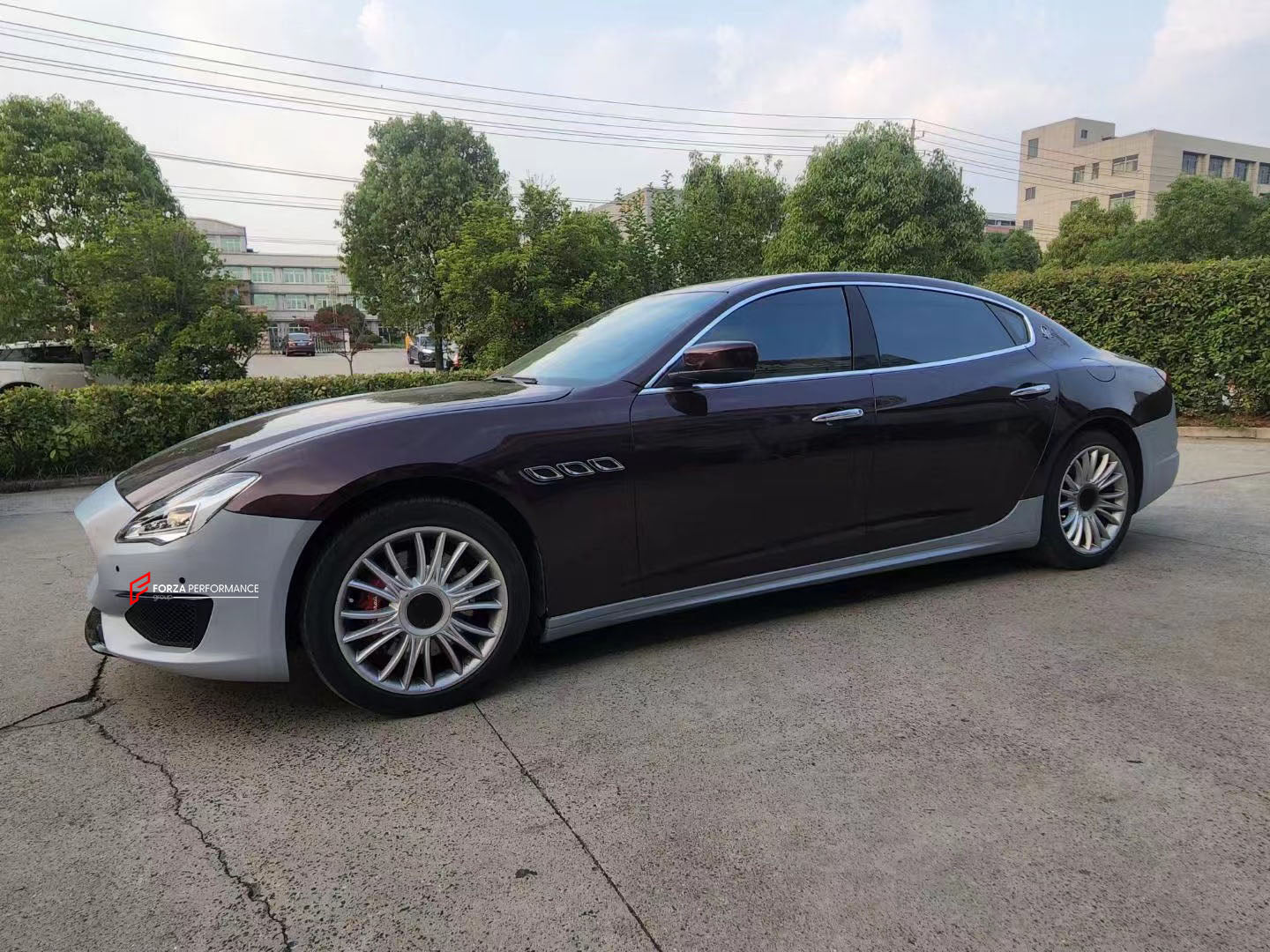 CONVERSION BODY KIT FOR MASERATI QUATTROPORTE 2013-2017 UPGRADE TO 2018-2022 TROFEO PERFOMANCE