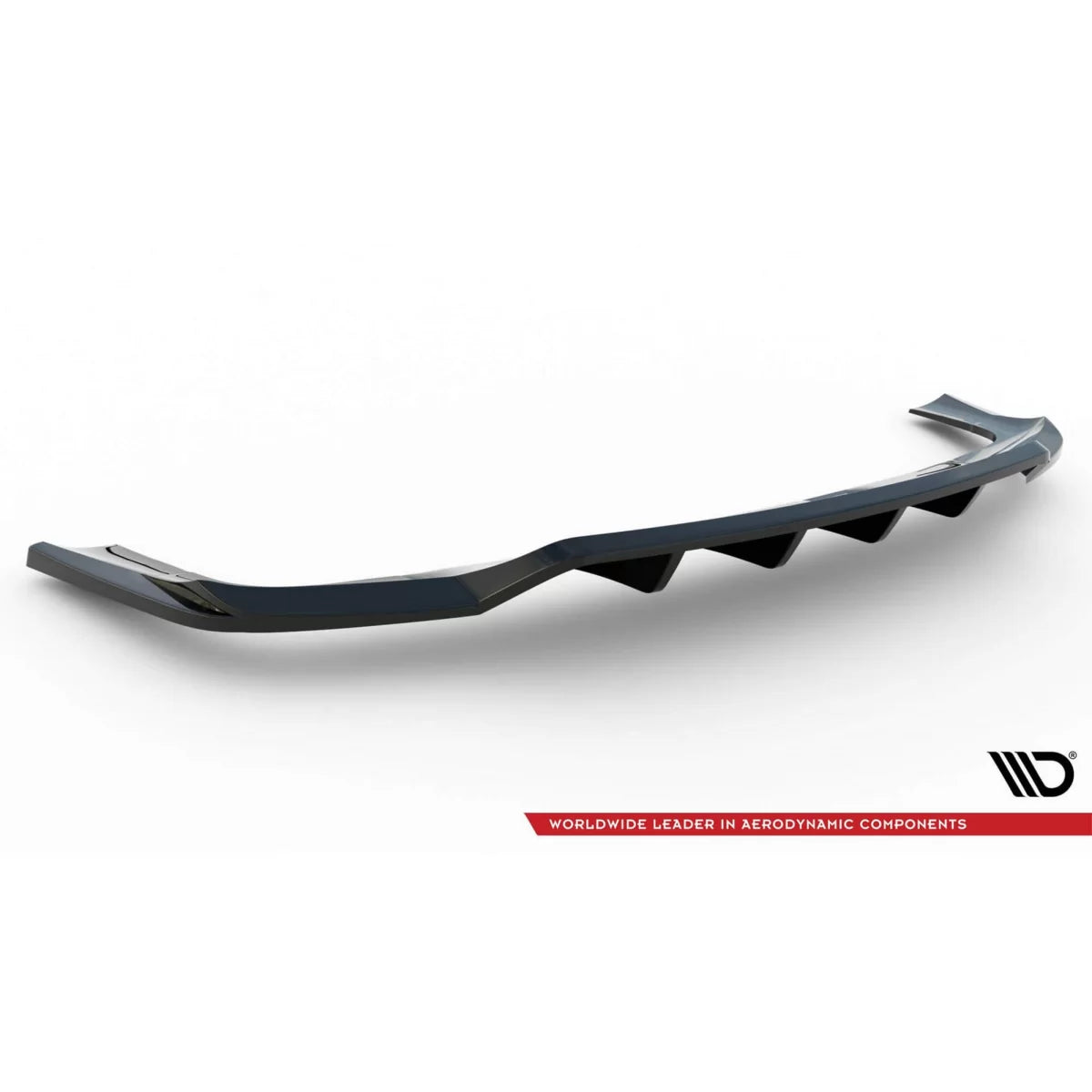 Maxton Design rear spoiler suitable for A Design-Line bumper of Mercedes GLE SUV W167 2019-2023, after 2023, glossy black – p