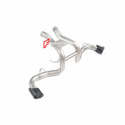 VALVED EXHAUST CATBACK MUFFLER for Mclaren 540C 570S 3.8T