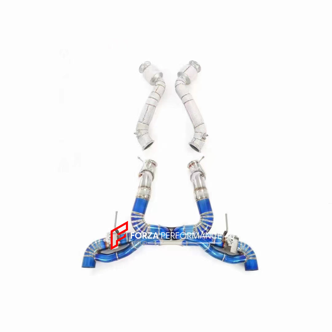 McLaren GT Titanium Valved Exhaust Cat-Back