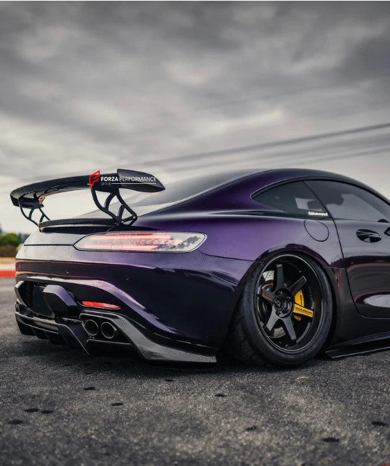 CARBON FIBER REAR SPOILER FOR MERCEDES-BENZ C190 AMG GT/GTS/GTC/GTR 2015-2021